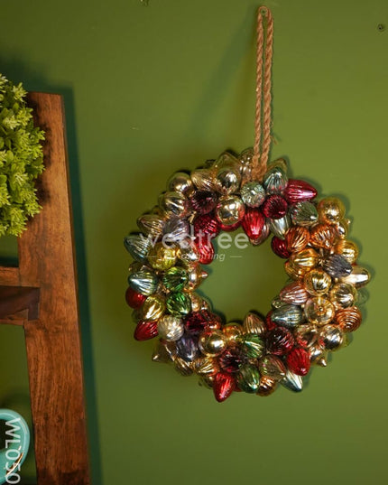 Christmas Ball Wreath - Wl0508 Glass Decor
