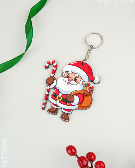 Christmas - Santa Claus Keychain - WBG1968 - Kids Return Gifts