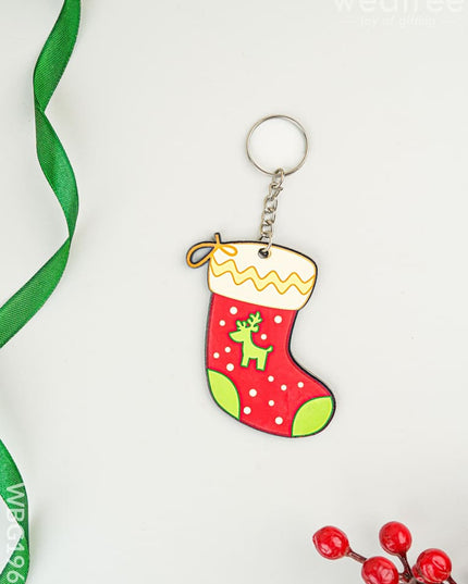 Christmas - Stocking Keychain - WBG1969 - Kids Return Gifts