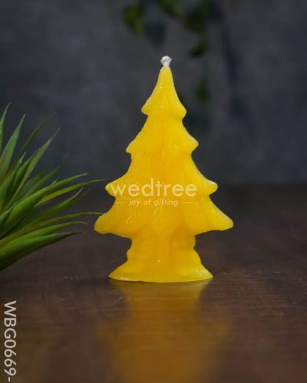 Christmas Tree Candle - Wbg0669 Lemongrass Candles