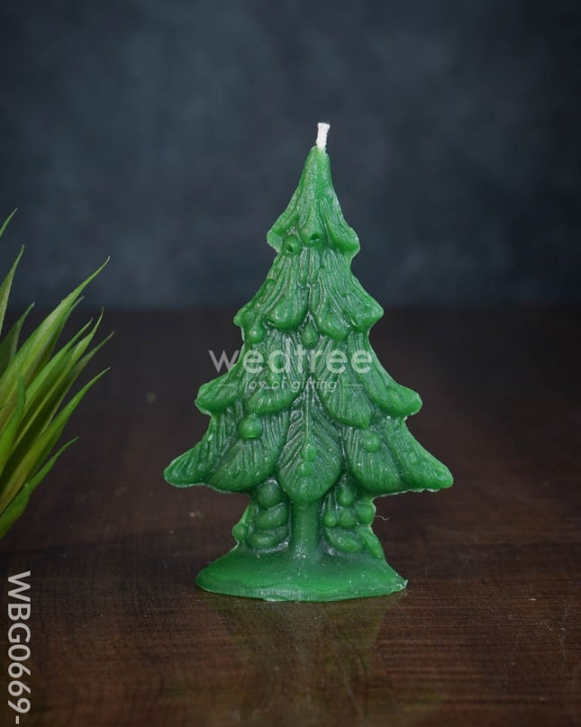 Christmas Tree Candle - Wbg0669 Lavender Candles