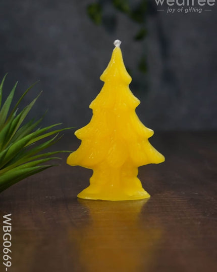 Christmas Tree Candle - Wbg0669 Lemongrass Candles