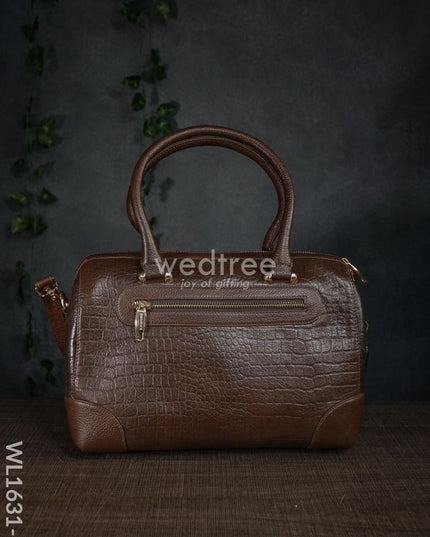 Classic Womens Leather Bag - Wl1631 Handbags