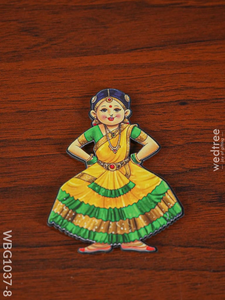 Classical Dancing Girl Fridge Magnet - Wbg1037-8 Home Decors