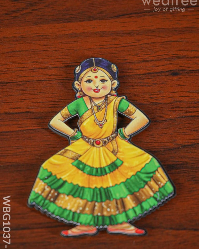 Classical Dancing Girl Fridge Magnet - Wbg1037-8 Home Decors
