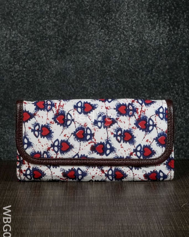 Clutch Purse With Multidesigned And Multicolored - (8In X 4In) Wbg0263 Clutches & Purses