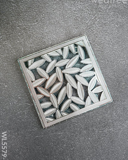 Coaster - Leaf Design - Silver - WL5579-1 - EPNS Gifts