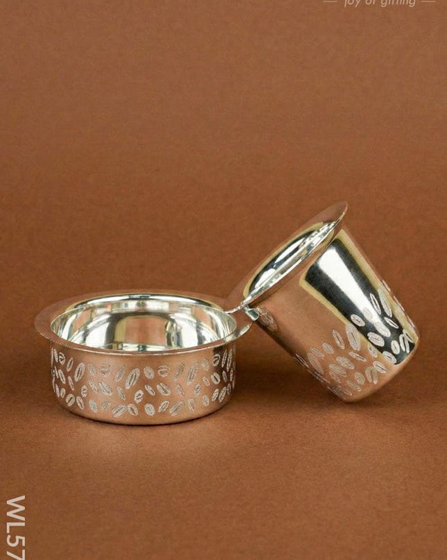 Coffee Dabara Set - 3 inch - WL5701 - EPNS Gifts