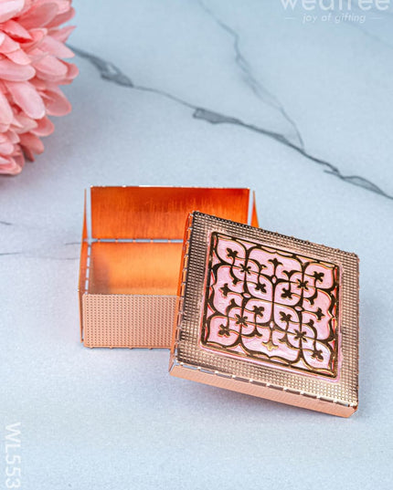 Coin Box with Lid - WL5539 - EPNS Gifts