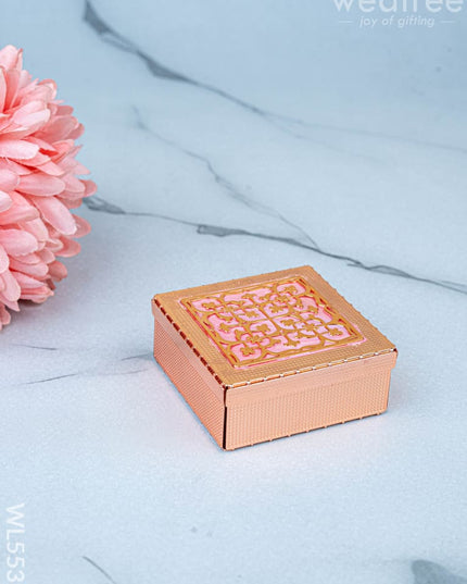 Coin Box with Lid - WL5539 - EPNS Gifts