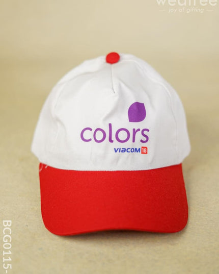 Colors Printed Cap - Bcg0115-4 Branding