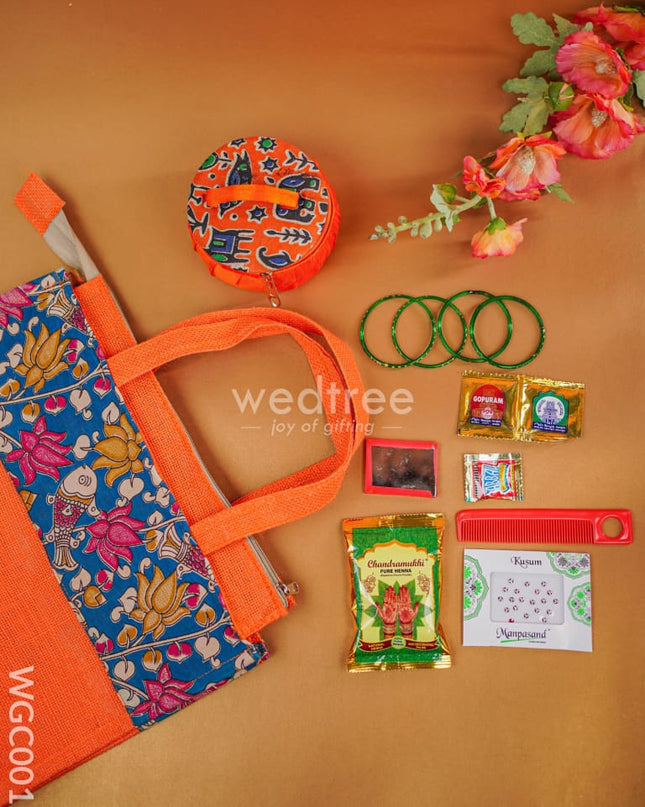Combo - Jewel Box Set With Jute Bag Wgc0015 Return Gift Combos