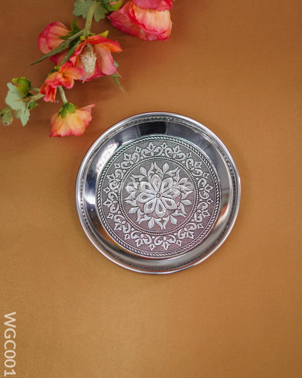 Combo - Poori Box With Plate In Jute Bag Wgc0013 Return Gift Combos