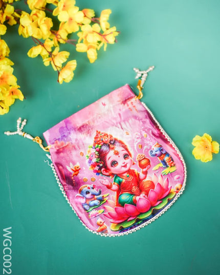Combo - Potli Bag & Diya Wgc0028 Return Gift Combos
