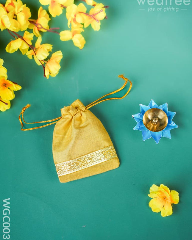 Combo - String Bag & Diya Wgc0031 Return Gift Combos