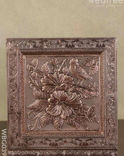 Copper Coated Keyhanger - Flower Embossing (9 X 10) Wbg0394 Key Hangers