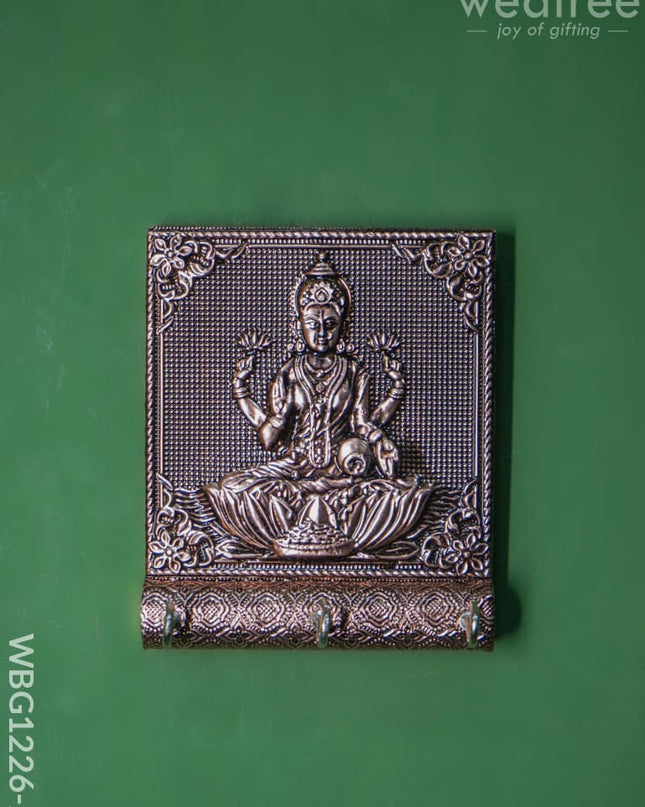 Copper Oxidized Lakshmi Key Hanger - WBG1226-2 - Oxidised Key Hangers RG