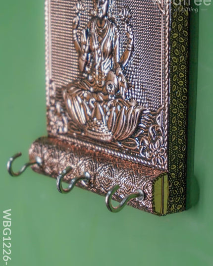 Copper Oxidized Lakshmi Key Hanger - WBG1226-2 - Oxidised Key Hangers RG