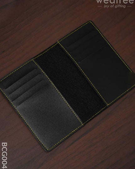 Corporate Gift - Bi Fold Lather Wallet Combo -Black Bcg0045 Office Utility