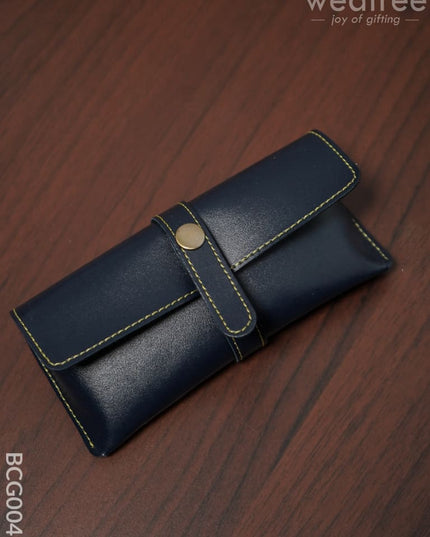Corporate Gift - Bi Fold Lather Wallet Combo Blue Bcg0043 Office Utility