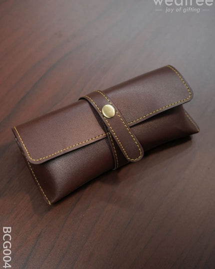 Corporate Gift - Bi Fold Lather Wallet Combo Brown Bcg0041 Office Utility