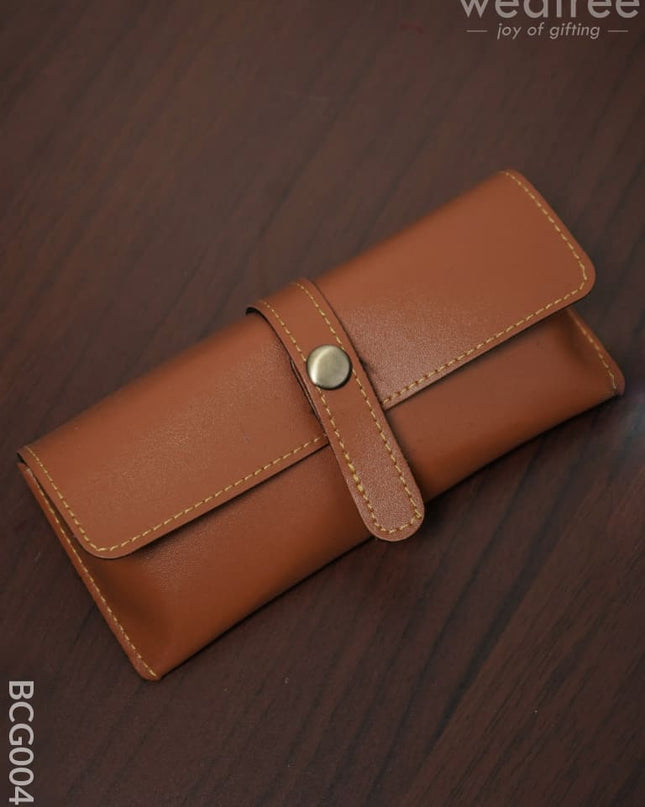 Corporate Gift - Bi Fold Lather Wallet Combo Tan Bcg0047 Office Utility