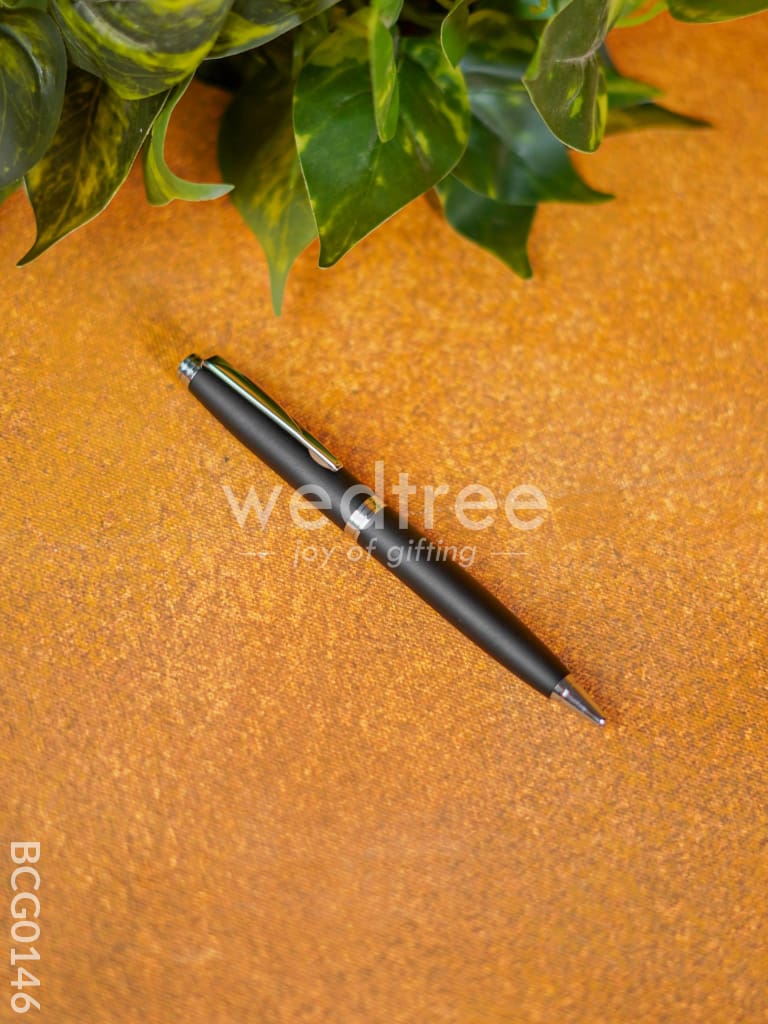 Corporate Gift - Diary With Metal Rollerball Pen (Black) Bcg0146 Office Utility