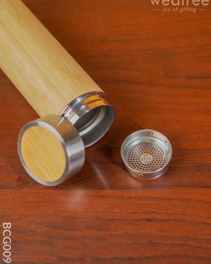 Corporate Gift - Eco Friendly Bamboo (450Ml) Flask Bcg0090 Office Utility