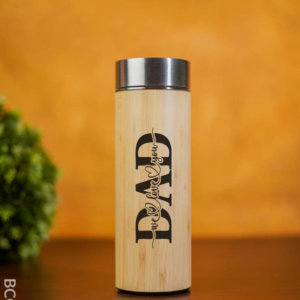 Corporate Gift - Eco - Friendly Bamboo (450ml) Flask - BCG0090 Bottles & mugs