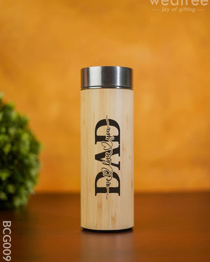 Corporate Gift - Eco - Friendly Bamboo (450ml) Flask - BCG0090 Bottles & mugs