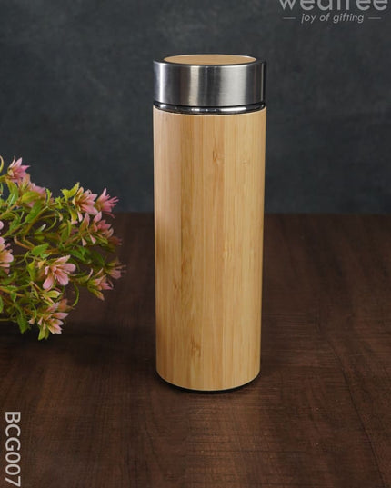 Corporate Gift - Eco Friendly Bamboo (500 Ml) Flask Bcg0077 Office Utility
