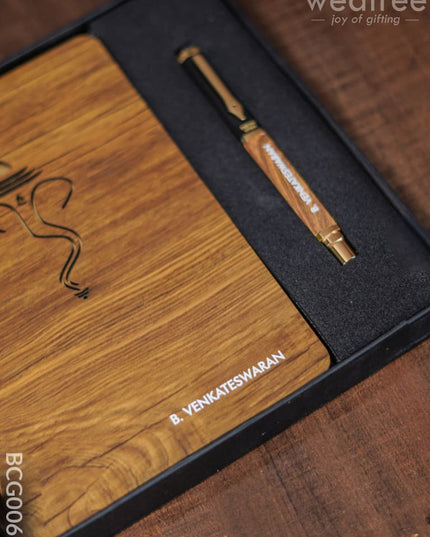 Corporate Gift - Ganesha Diary Set Bcg0061 Office Utility