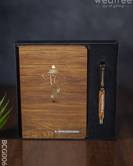 Corporate Gift - Ganesha Diary Set Bcg0061 Office Utility