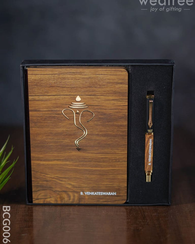 Corporate Gift - Ganesha Diary Set Bcg0061 Office Utility
