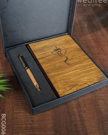 Corporate Gift - Ganesha Diary Set Bcg0061 Office Utility