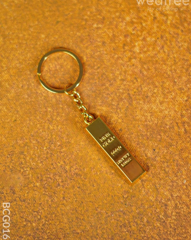 Corporate Gift - Gold Bar Keychain Bcg0161 Office Utility