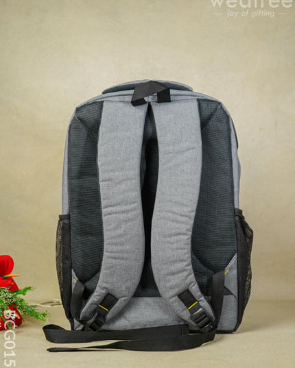 Corporate Gift - Grey Coloured Backpack Bcg0150 Branding