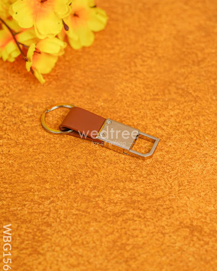 Corporate Gift - Keychain With Lock Silver Wbg1560 Keychains & Sockets