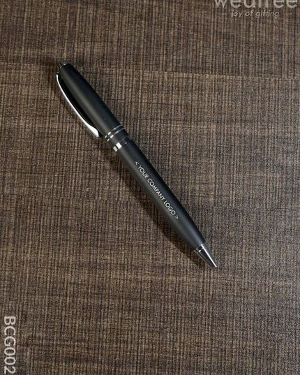 Corporate Gift - Metal Pen Black Bcg0027 Office Utility