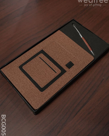 Corporate Gift - Personalized Executive Gift- Brown Bcg0050 Office Utility