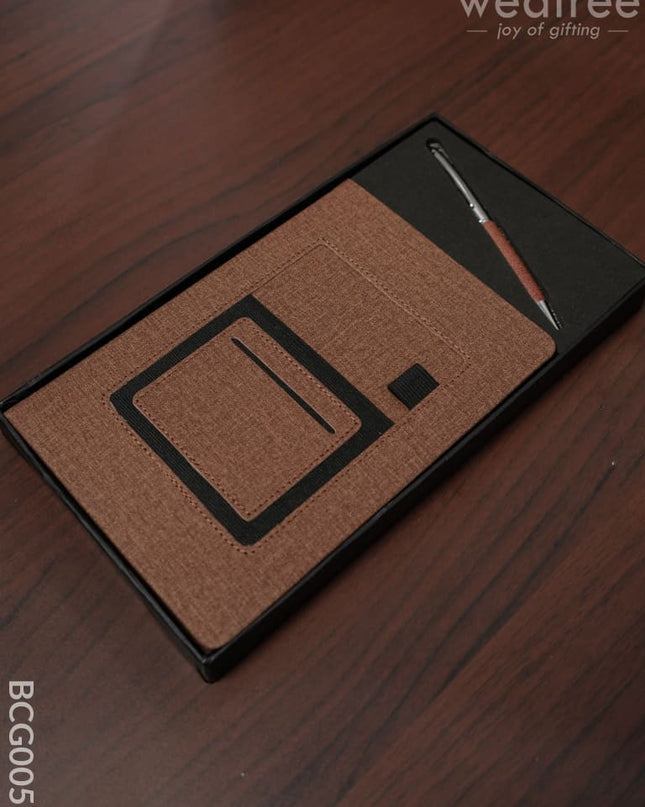 Corporate Gift - Personalized Executive Gift- Brown Bcg0050 Office Utility