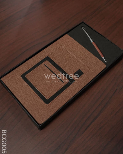 Corporate Gift - Personalized Executive Gift- Brown Bcg0050 Office Utility