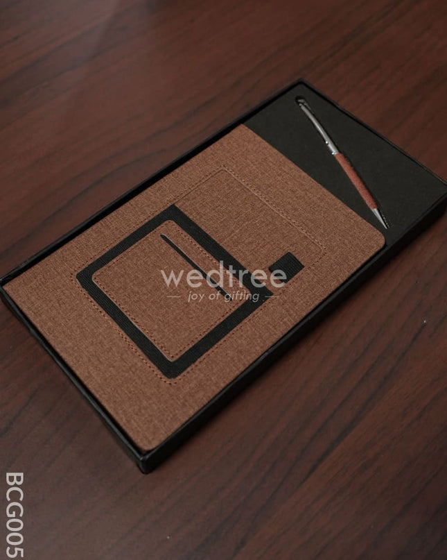 Corporate Gift - Personalized Executive Gift- Brown Bcg0050 Office Utility