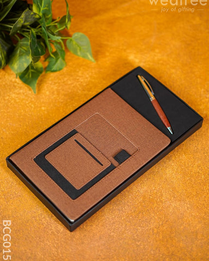 Corporate Gift - Personalized Executive Brown Bcg0153 Office Utility