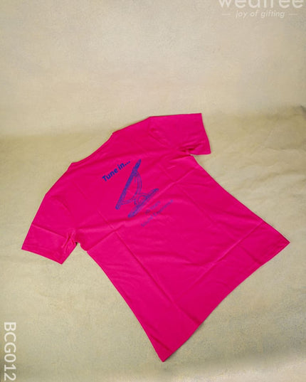 Corporate Gift - Printed Plain T Shirt Bcg0126 Branding
