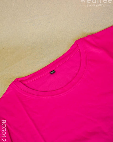 Corporate Gift - Printed Plain T Shirt Bcg0126 Branding