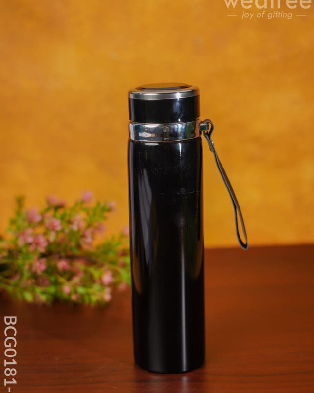 Corporate Gift - Stainless Steel Bottle Bcg0181 Black Office Utility