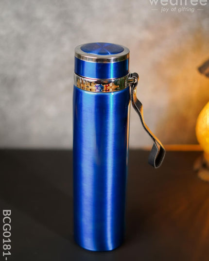 Corporate Gift - Stainless Steel Bottle Bcg0181 Blue Office Utility