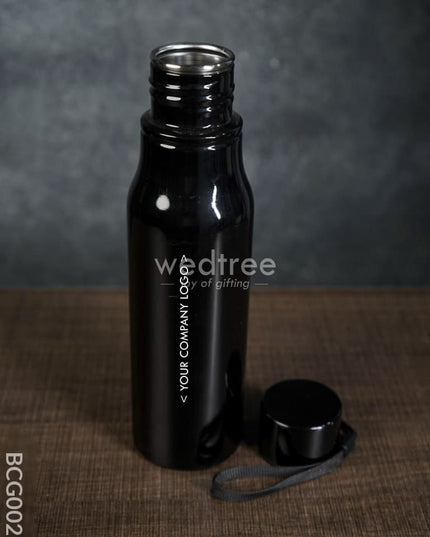 Corporate Gift - Stainless Steel Bottle Black Bcg0029 Office Utility