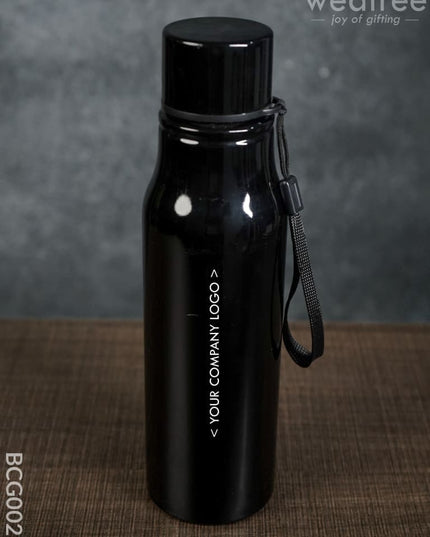 Corporate Gift - Stainless Steel Bottle Black Bcg0029 Office Utility